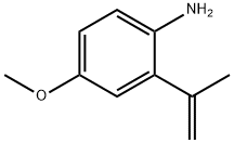 4-甲氧基-2-(1-甲基乙烯基)苯胺 结构式