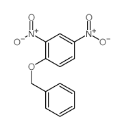 2,4-二硝基-1-苄氧基苯 结构式