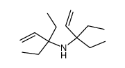 1-Penten-3-amine, N-(1,1-diethyl-2-propen-1-yl)-3-ethyl- 结构式