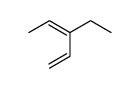 3-乙基-1,3-戊二烯 结构式