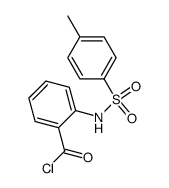 2-对甲苯磺酰氨基苯甲酰氯 结构式