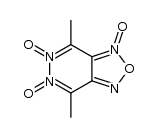 4,7-二甲基-[1,2,5]恶二唑并[3,4-d]哒嗪-3,5,6-三氧化物 结构式