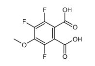 3,4,6-三氟-5-甲氧基邻苯二甲酸 结构式