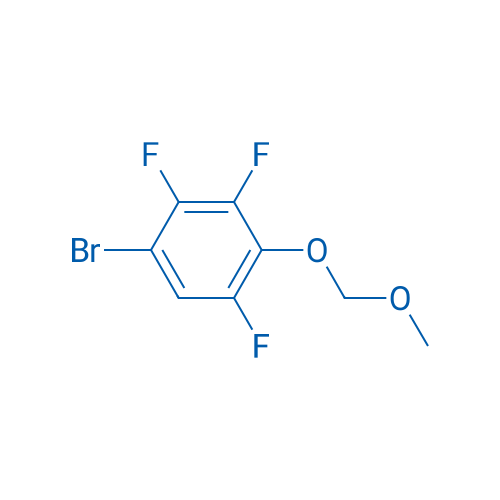 1-溴-2,3,5-三氟-4-(甲氧基甲氧基)苯 结构式