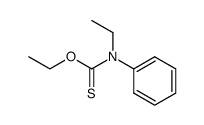 Carbamothioic acid, ethylphenyl-, O-ethyl ester (9CI) 结构式