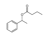 (1R)-1-苯乙基丁酸酯 结构式