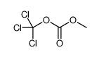 Carbonic acid, methyl trichloromethyl ester 结构式