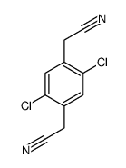 2,5-二氯-1,4-苯二乙腈 结构式
