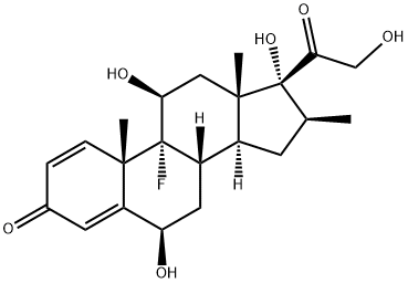 6-羟基倍他米松 结构式
