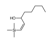 1-Octen-3-ol, 1-(trimethylsilyl)-, (1E)- 结构式