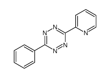 3-苯基-6-(2-吡啶基)-1,2,4,5-四嗪 结构式