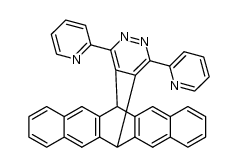 5,12[2',3']-Naphthalenonaphtho[2,3-g]phthalazine, 5,12-dihydro-1,4-di-2-pyridinyl- 结构式