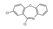 2,11-二氯二苯并[b,f][1,4]氧氮杂 结构式