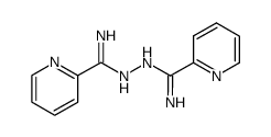 N'-(imino(pyridin-2-yl)methyl)picolinimidohydrazide 结构式