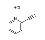 2-吡啶甲腈盐酸盐 结构式