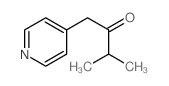 3-甲基-1-(4-吡啶基)-2-丁酮 结构式