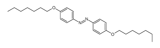 双[4-(庚氧基)苯基]二氮烯 结构式