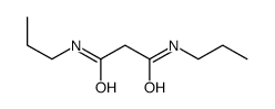 N~1~,N~3~-Dipropylpropanediamide 结构式