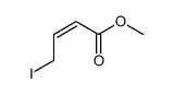 2-Butenoic acid, 4-iodo-, methyl ester, (E)- 结构式