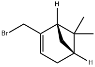 (1S,5R)-2-(溴甲基)-6,6-二甲基双环[3.1.1]庚-2-烯 结构式
