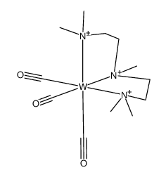 Tungsten, tricarbonyl[N-[2-(dimethylamino)ethyl]-N,N',N'-trimethyl-1,2-ethanediamine-N,N',N'']- (9CI) 结构式