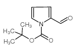 N-Boc-吡咯-2-甲醛 结构式