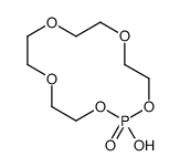 2-羟基-1,3,6,9,12-五氧杂-2-磷杂环十四烷 2-氧化物 结构式