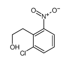 2-(2-氯-6-硝基苯基)乙醇 结构式