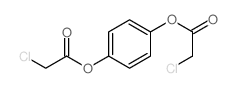 1,4-亚苯基双(2-氯乙酸酯) 结构式