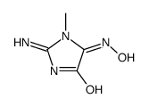 1-Methyl-2-imino-5-(hydroxyimino)imidazolidine-4-one 结构式