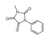 1-甲基-3-苯基-2,4,5-咪唑烷三酮 结构式