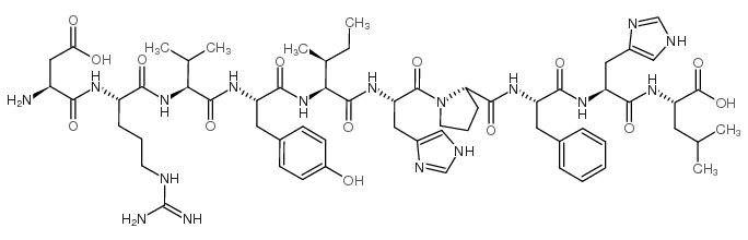 血管紧张素 结构式