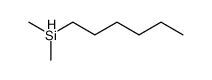 二甲基己基硅烷 结构式