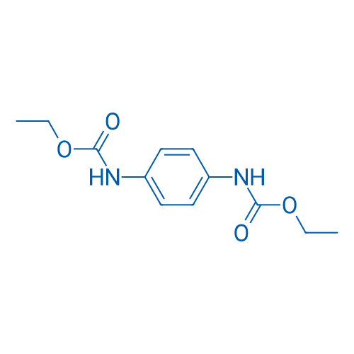 N-[4-(乙氧羰基氨基)苯基]氨基甲酸乙酯 结构式