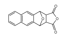 4,11-Epoxyanthra[2,3-c]furan-1,3-dione, 3a,4,11,11a-tetrahydro- 结构式