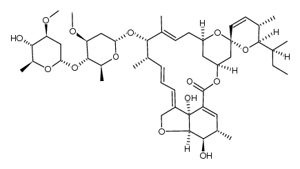 delta2-阿维菌素B1a 结构式
