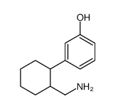 Phenol, 3-[2-(aminomethyl)cyclohexyl]- 结构式