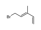 (3E)-5-溴-3-甲基-1,3-戊二烯 结构式