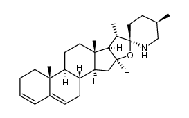 脱水澳洲茄胺 结构式