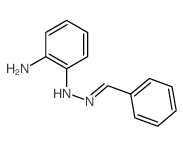 苯甲醛-2-(2-氨基苯基)腙 结构式