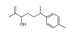 Benzenebutanol, δ,4-dimethyl-α-(1-methylethenyl)- 结构式