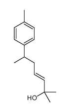 3-Hepten-2-ol, 2-methyl-6-(4-methylphenyl)-, (3E)- 结构式