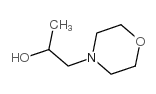 N-(2-羟丙基)吗啉 结构式