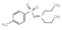 N-(二丙基-λ4-亚磺酰基)-4-甲基苯磺酰胺 结构式