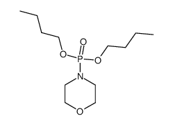 4-吗啉基膦酸二丁酯 结构式
