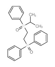 Phosphine oxide, [2-(diphenylphosphinyl)ethyl](1-methylethyl)phenyl- 结构式