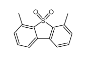 4,6-二甲基二苯并噻吩-5,5-二氧化物 结构式