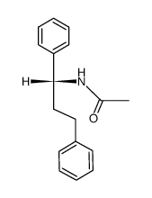 Acetamide, N-[(1R)-1,3-diphenylpropyl]- 结构式
