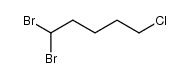 1,1-二溴-5-氯戊烷 结构式