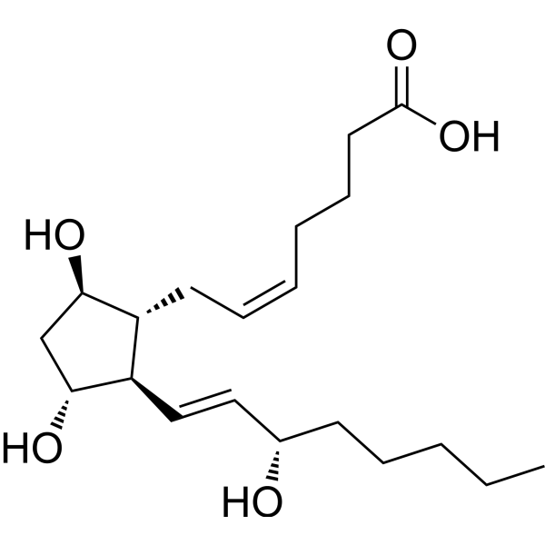 前列腺素F2β 结构式